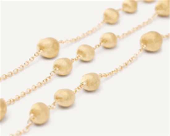 Marco Bicego Africa Bead Necklace in 18k Gold