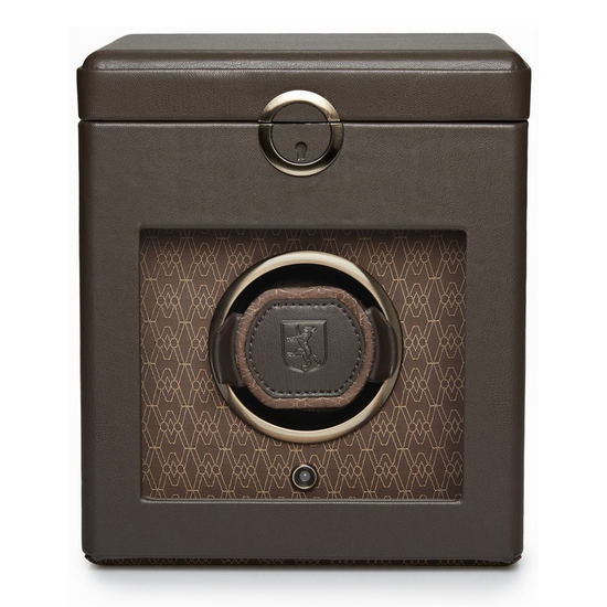 WOLF Earth Single Watch Winder Coffee