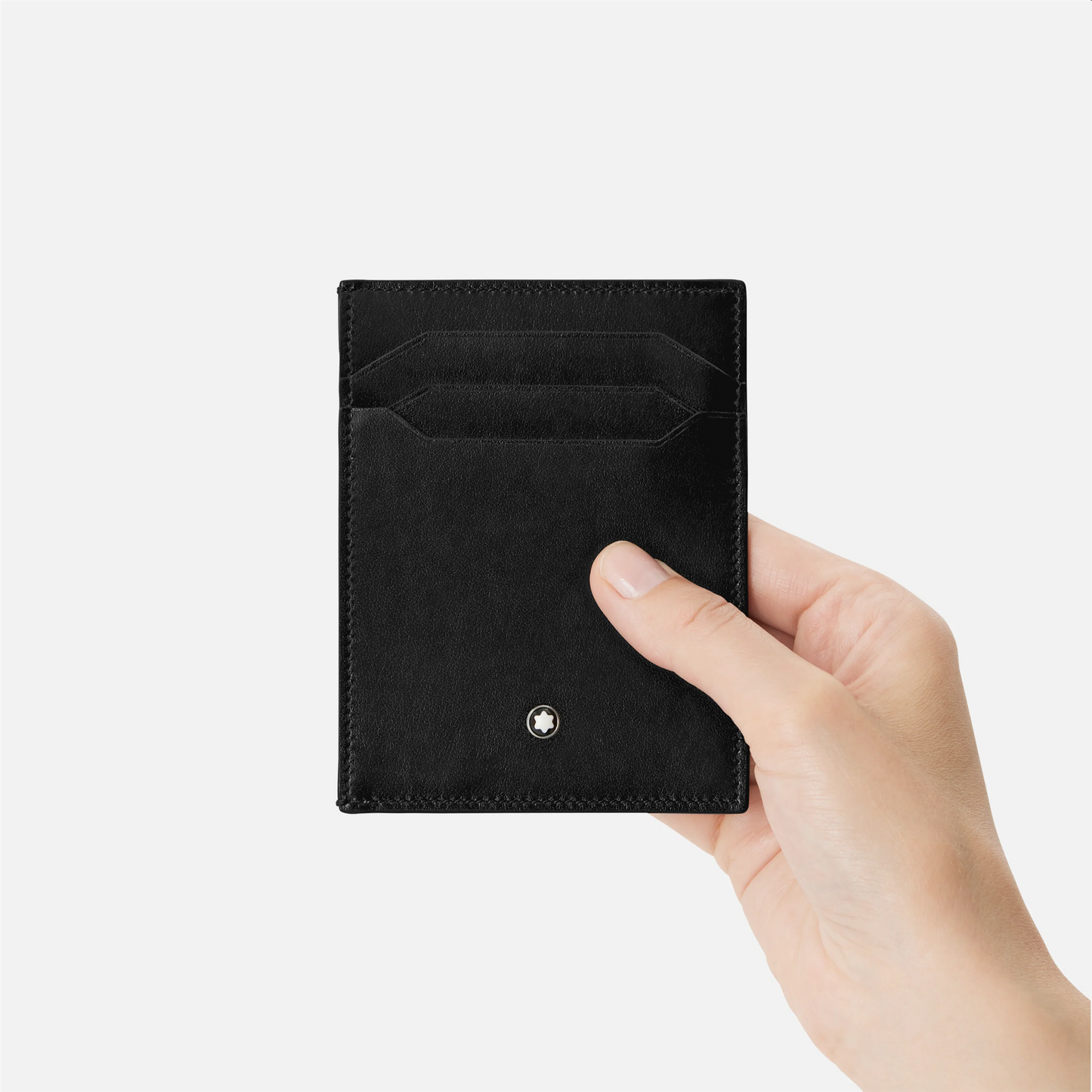 Montblanc Meisterstuck Card Holder 4cc ID Holder in Black