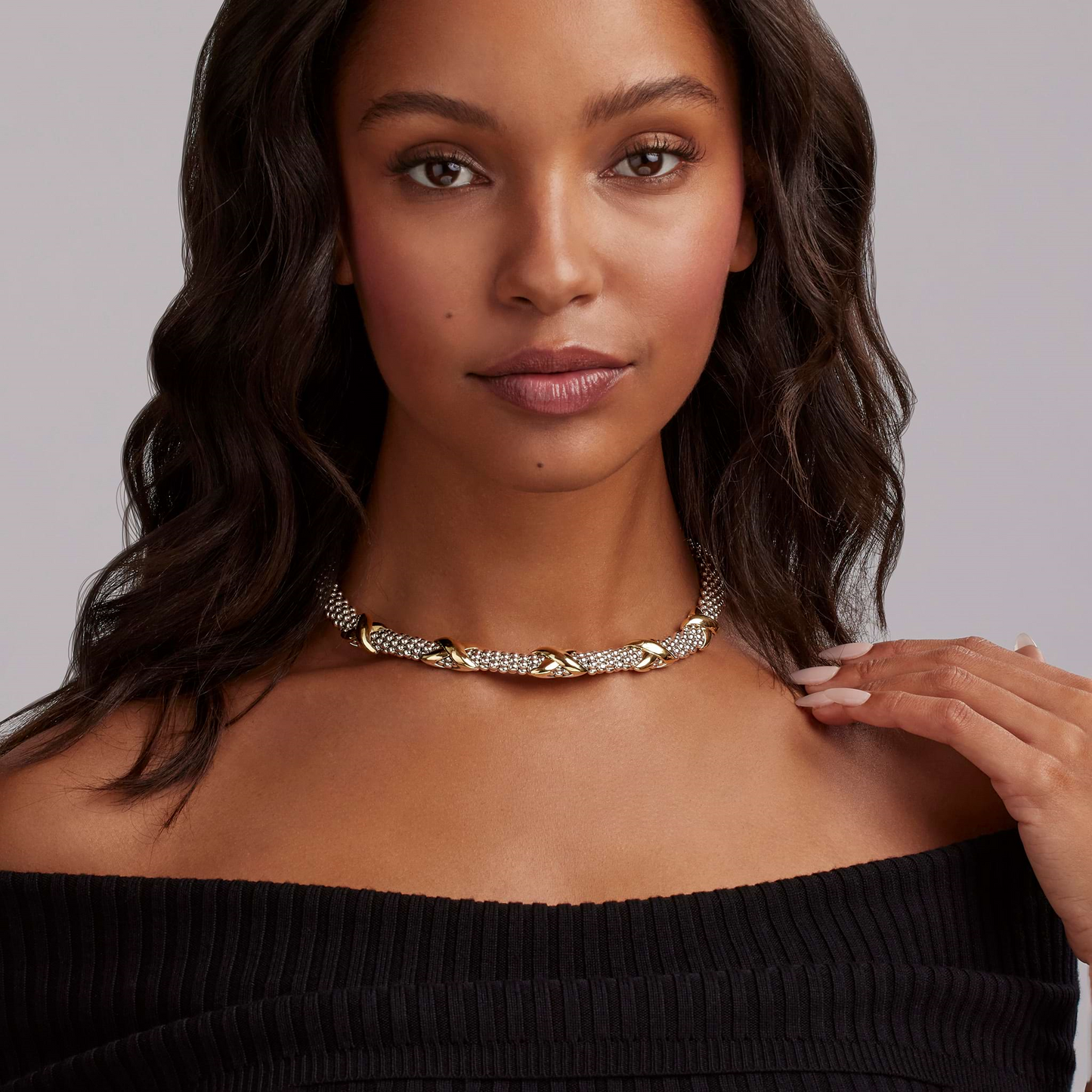 Lagos Five Station X Caviar Necklace
