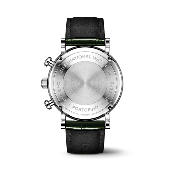 IWC Schaffhausen Portofino Chronograph 39mm w/ Green Dial Green
