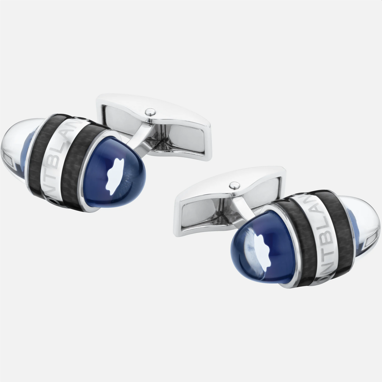 Montblanc StarWalker Steel & Lacquer Cufflinks