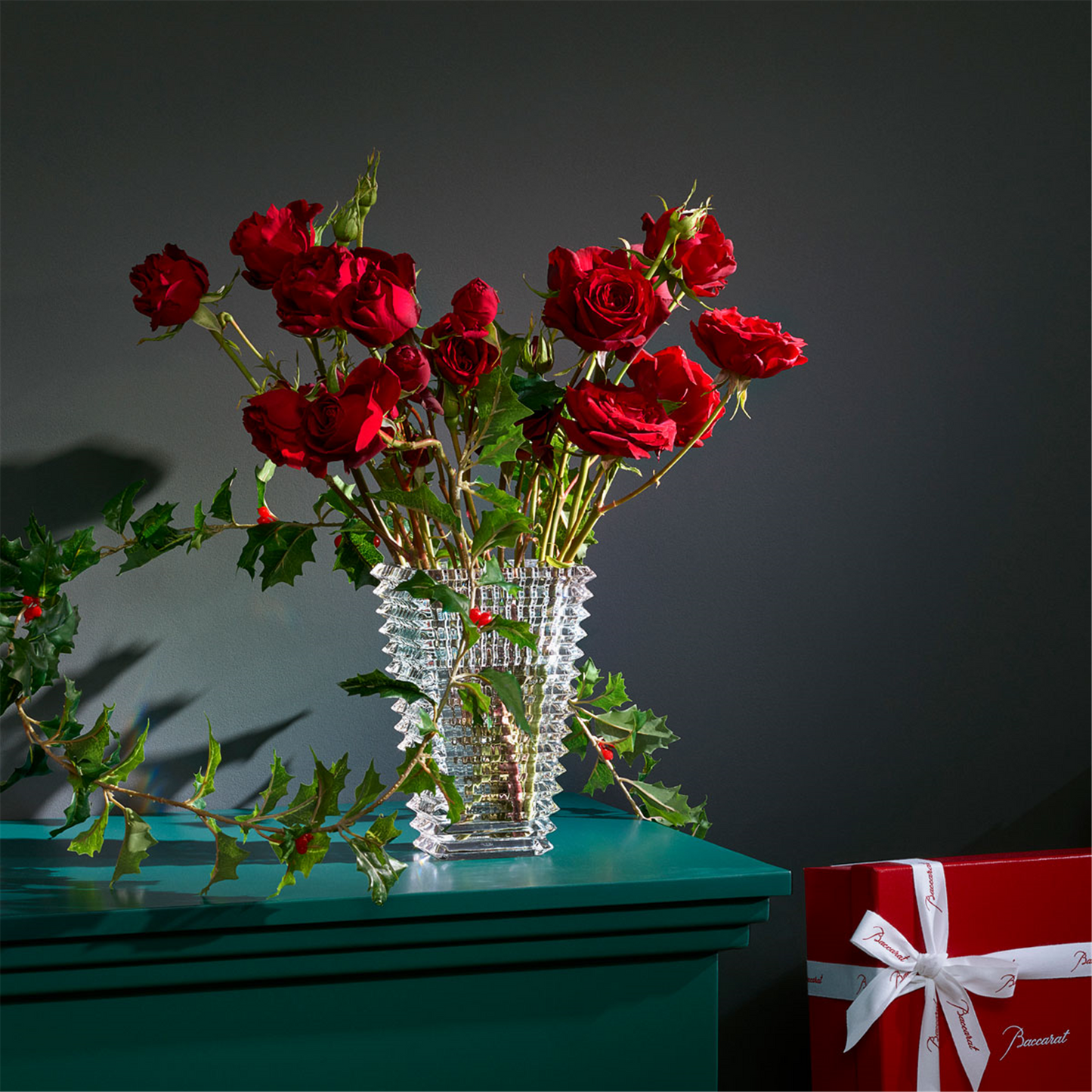 Baccarat Small Rectangular Eye Vase in Clear Crystal – Thomas Baccarat Small Rectangular Eye Vase in Clear Crystal – Thomas