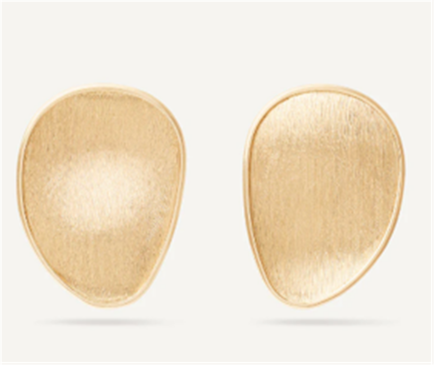 Marco Bicego Lunaria 18k Gold Petal Earrings