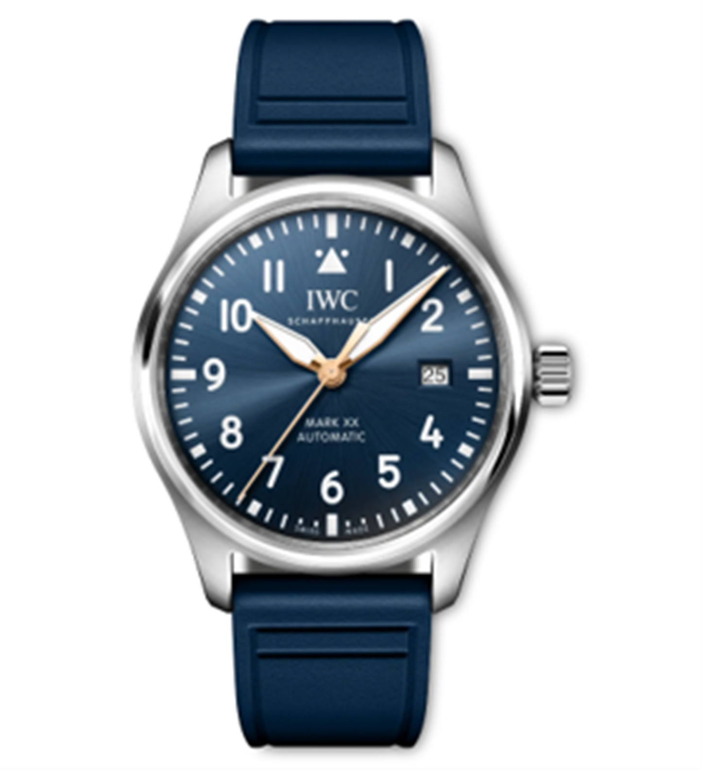 IWC Pilot's Watch Mark XX 40mm Stainless Steel Le Petit Prince - Blue Dial & Blue Rubber Strap