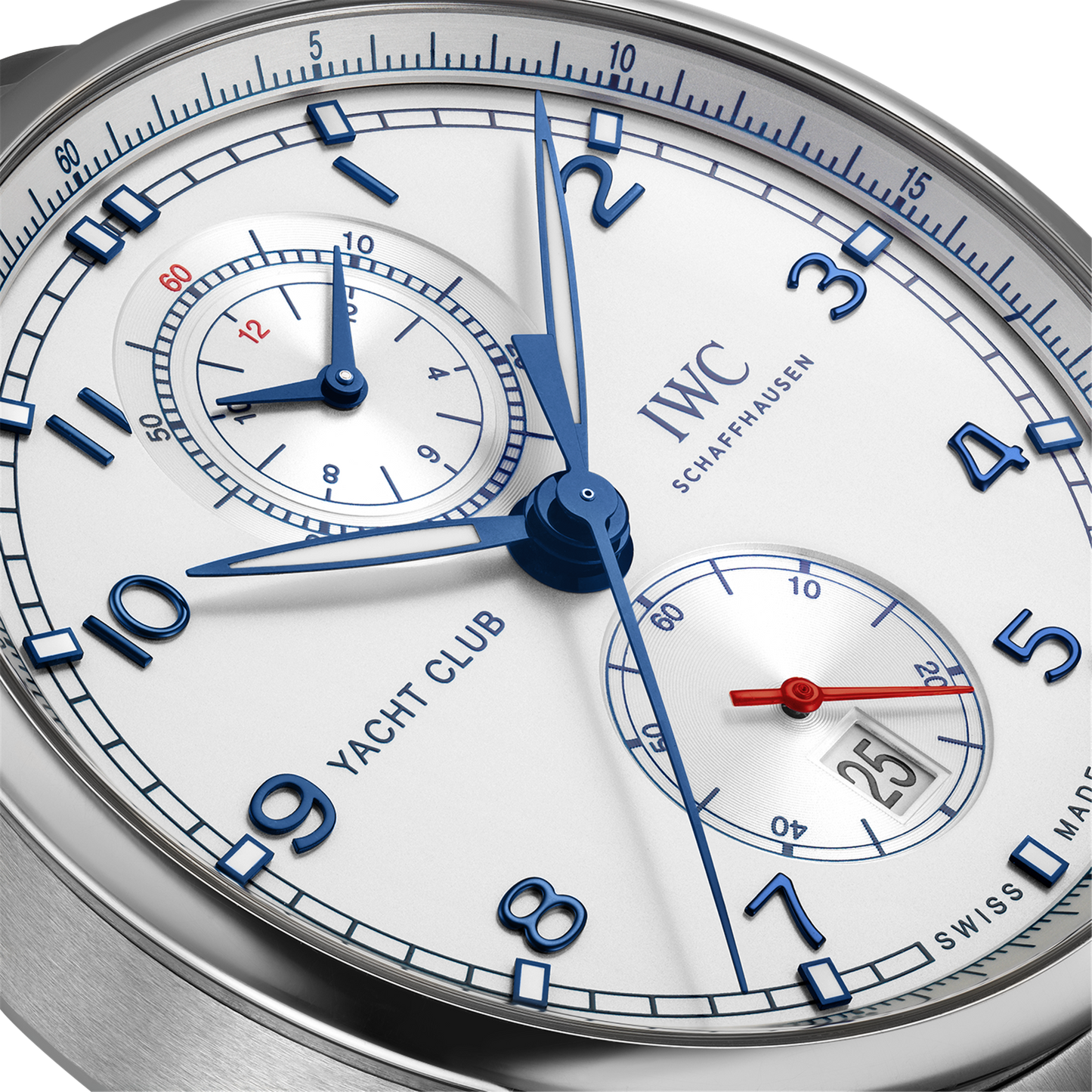 IWC Schaffhausen Portugieser Yacht Club Chrono 44mm w/ Silver Dial