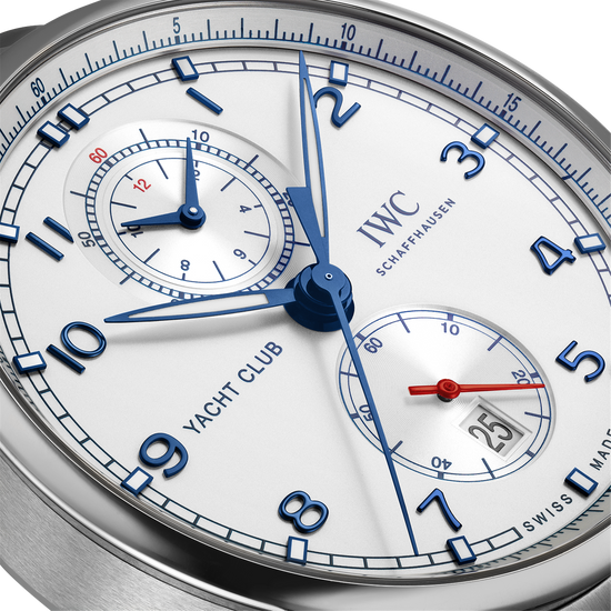 IWC Schaffhausen Portugieser Yacht Club Chrono 44mm w/ Silver Dial