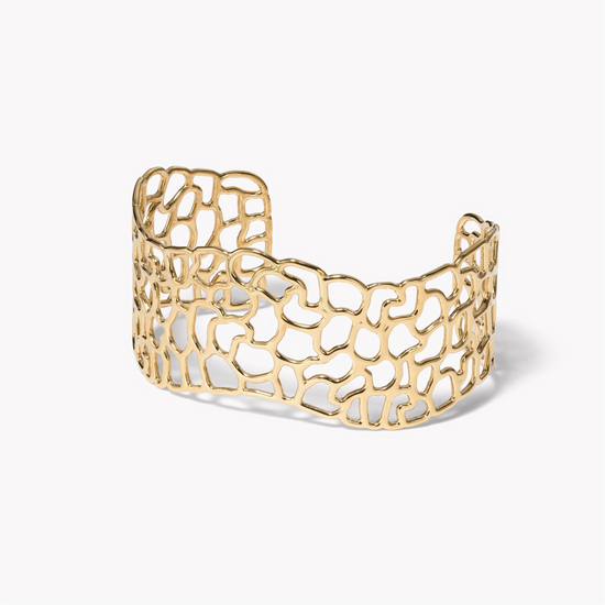 Jamie Turner Canyon Cuff in 18k Yellow Gold