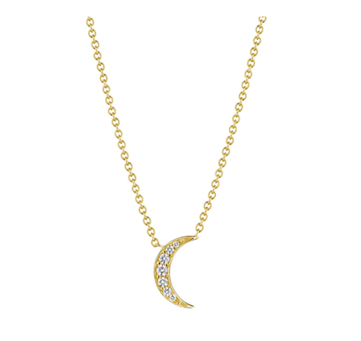 Penny Preville Petite Penny Moon Necklace