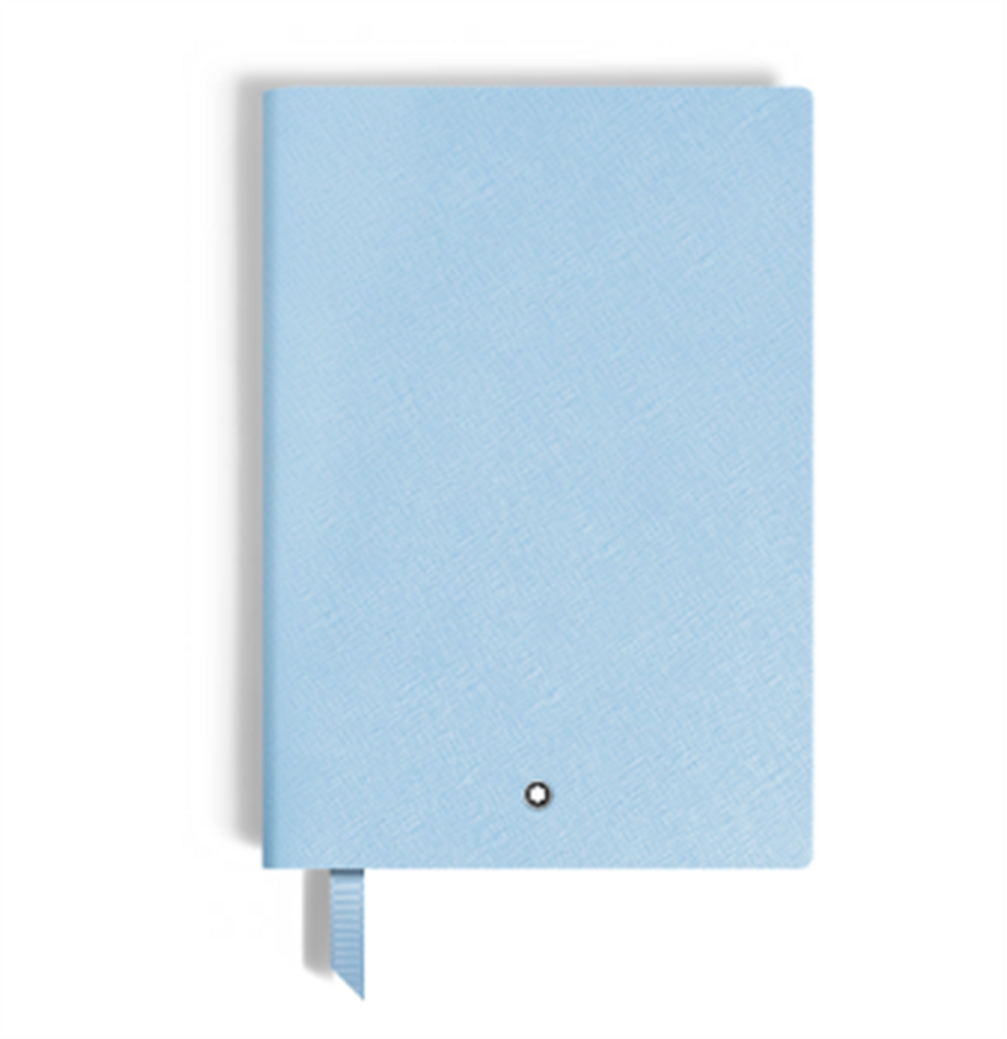 MontBlanc Medium Saffiano Leather Notebook in Pale Blue