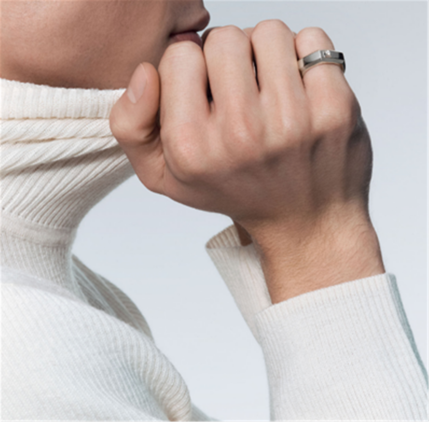 Messika Moderniste Diamond Ring, Medium in 18k White Gold
