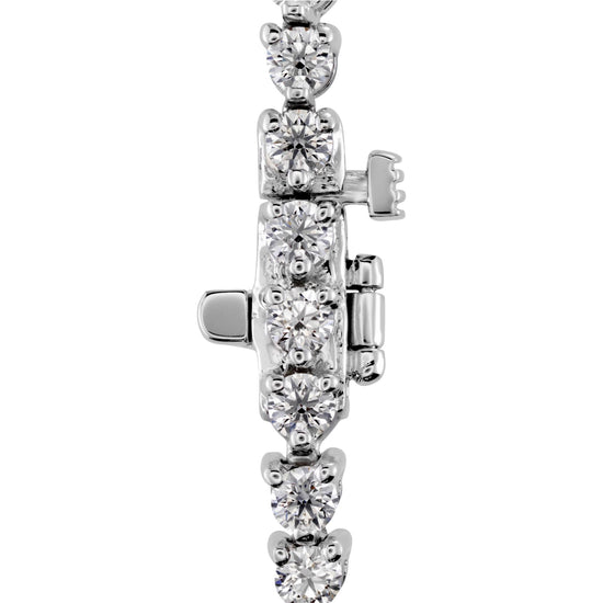 Hearts on Fire Select Temptation 3ct Diamond Tennis Bracelet