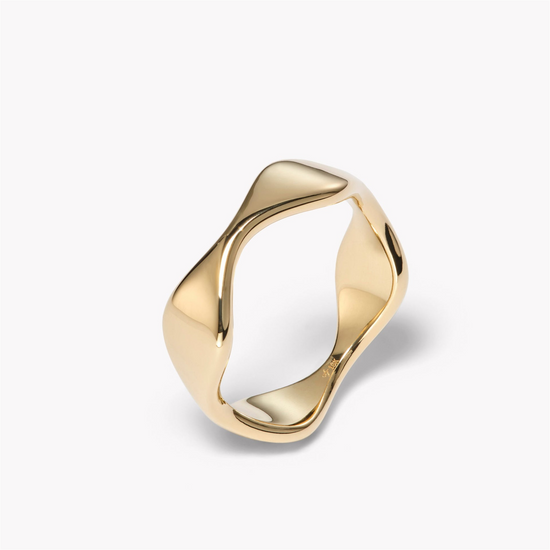 Jamie Turner Double Curve Stacking Ring