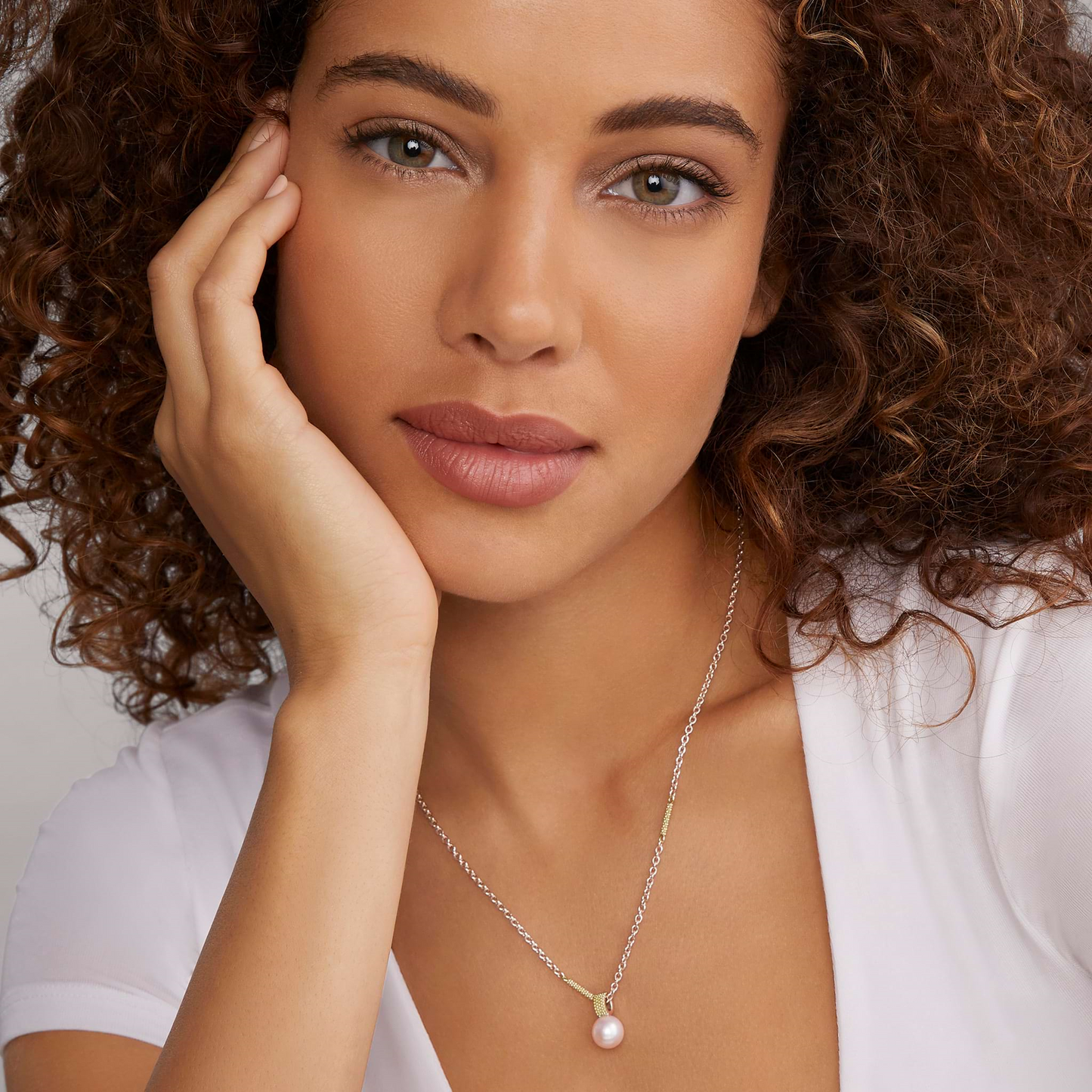 Lagos Pearl Pendant Necklace