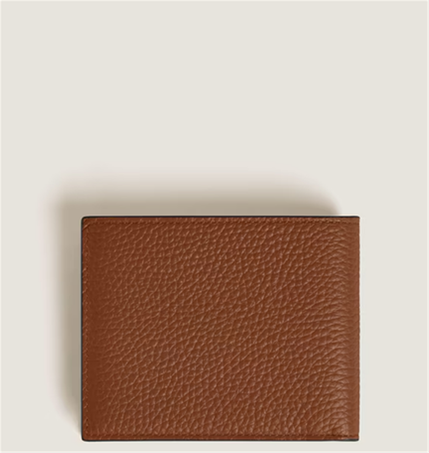 Montblanc 6cc Fauve Grain Leather Wallet