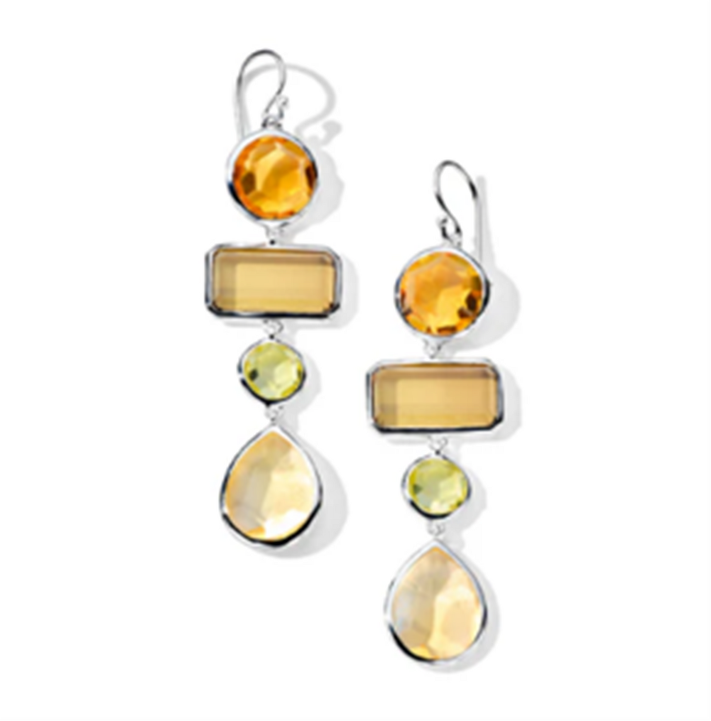 Ippolita Rock Candy Large Mixed Cut 4-Tier Girasole Earrings