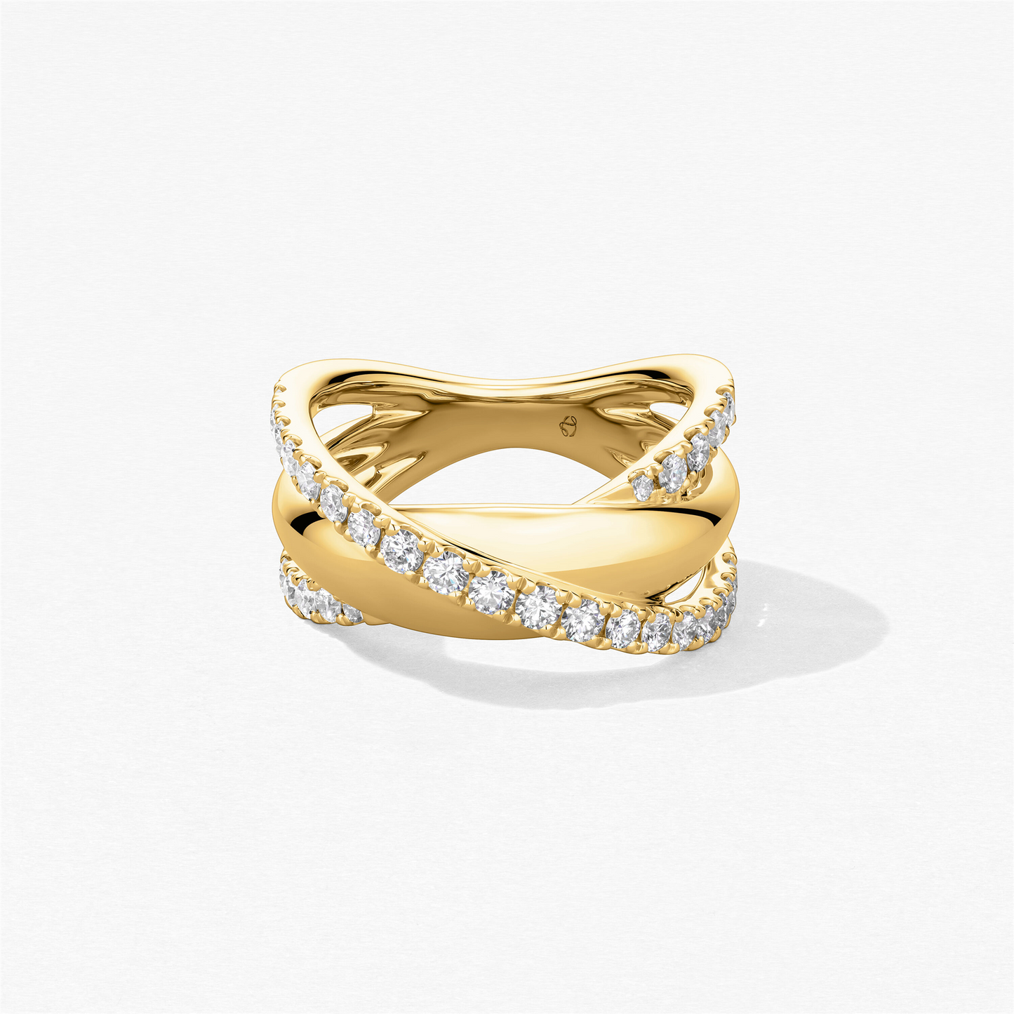 Hearts On Fire Grace XX Ring in 18k Yellow Gold