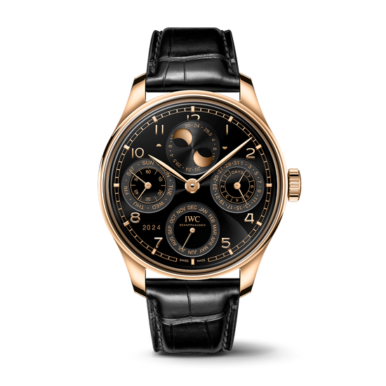 IWC Schaffhausen Portugieser Perpetual Calendar 44mm - Black & 18-carat Gold