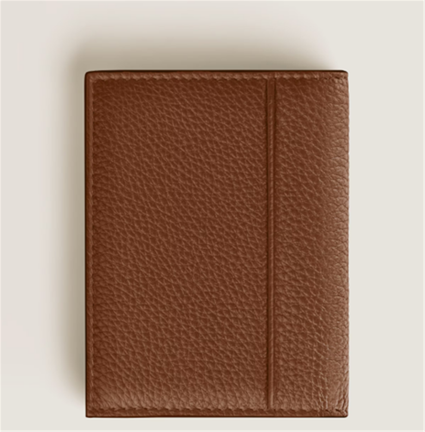 MontBlanc Card Holder 4cc in Fauve Grain Leather