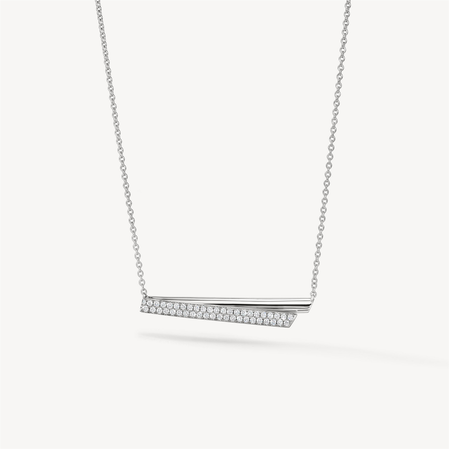 Hearts on Fire Inside/Out Diamond Flip Pendant Necklace in 18k White Gold