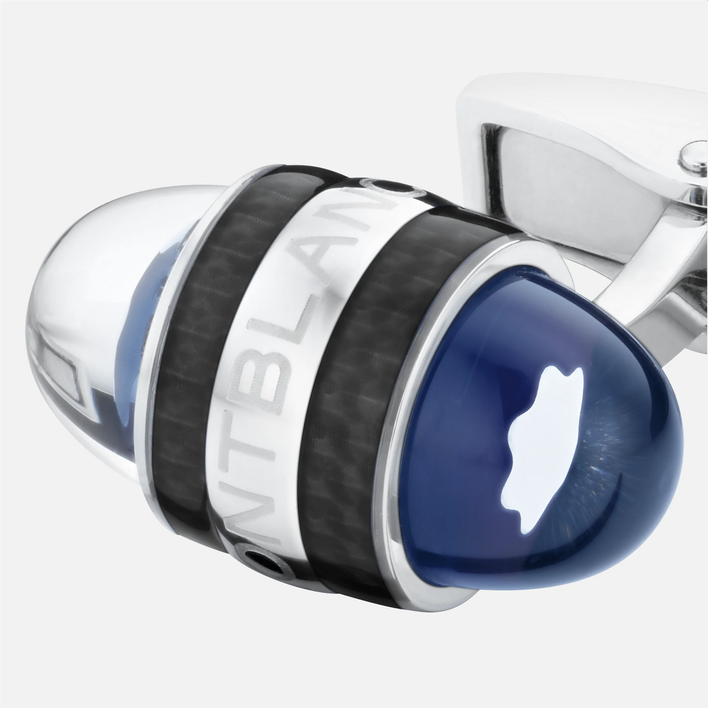 Montblanc StarWalker Steel & Lacquer Cufflinks
