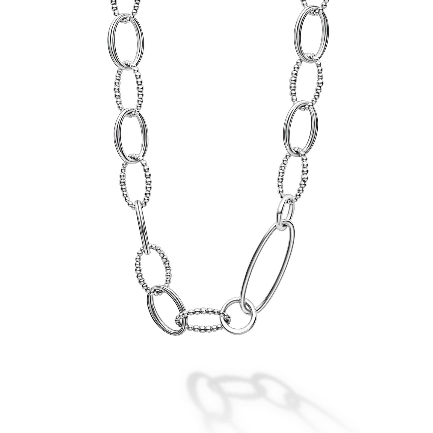 Lagos Sterling Silver Link Necklace