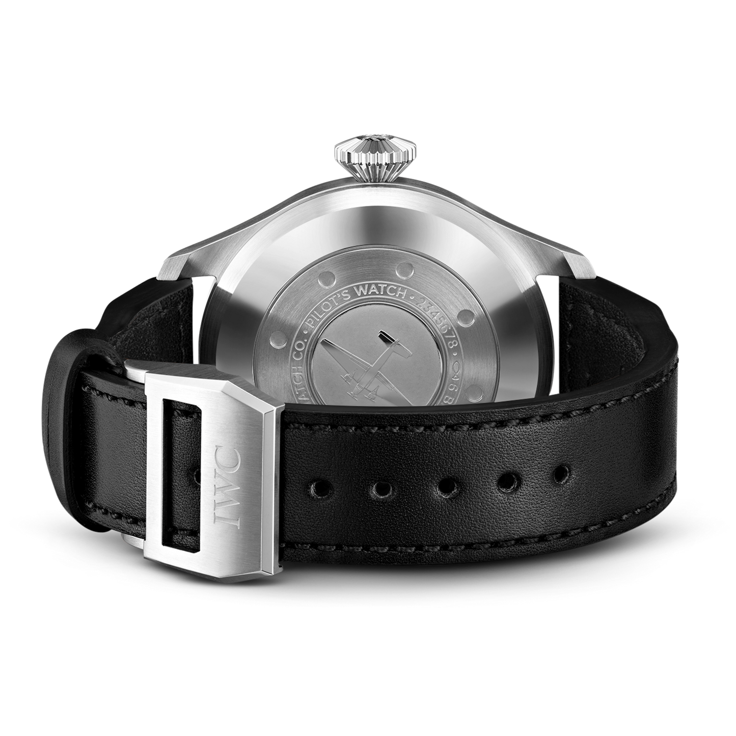 IWC Schaffhausen Big Pilot's 46mm Watch w/ Black Dial