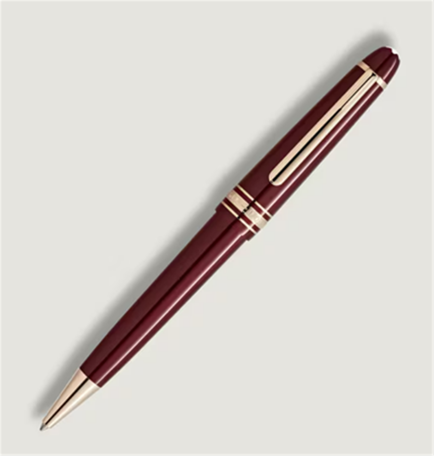 Montblanc Meisterstuck Midsize Ballpoint in Burgundy Red