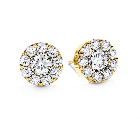 Hearts on Fire 1/2ct Gold Fulfillment Studs