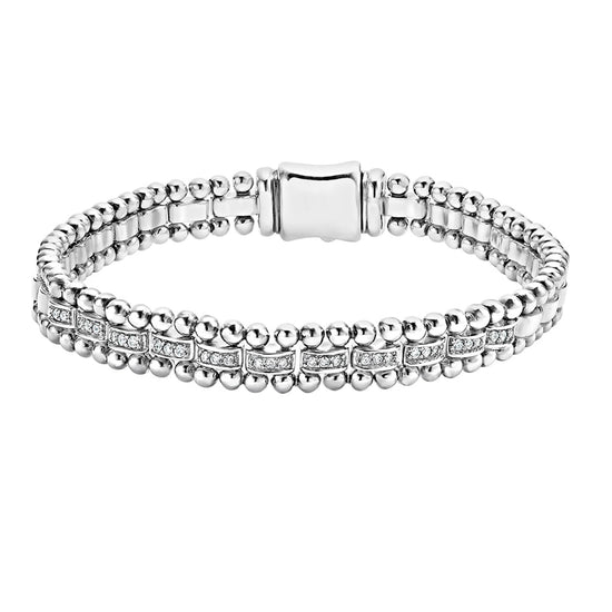 Lagos Diamond Link Bracelet