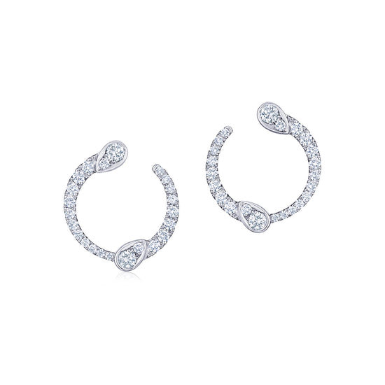 Kwiat Eclipse Diamond Earrings
