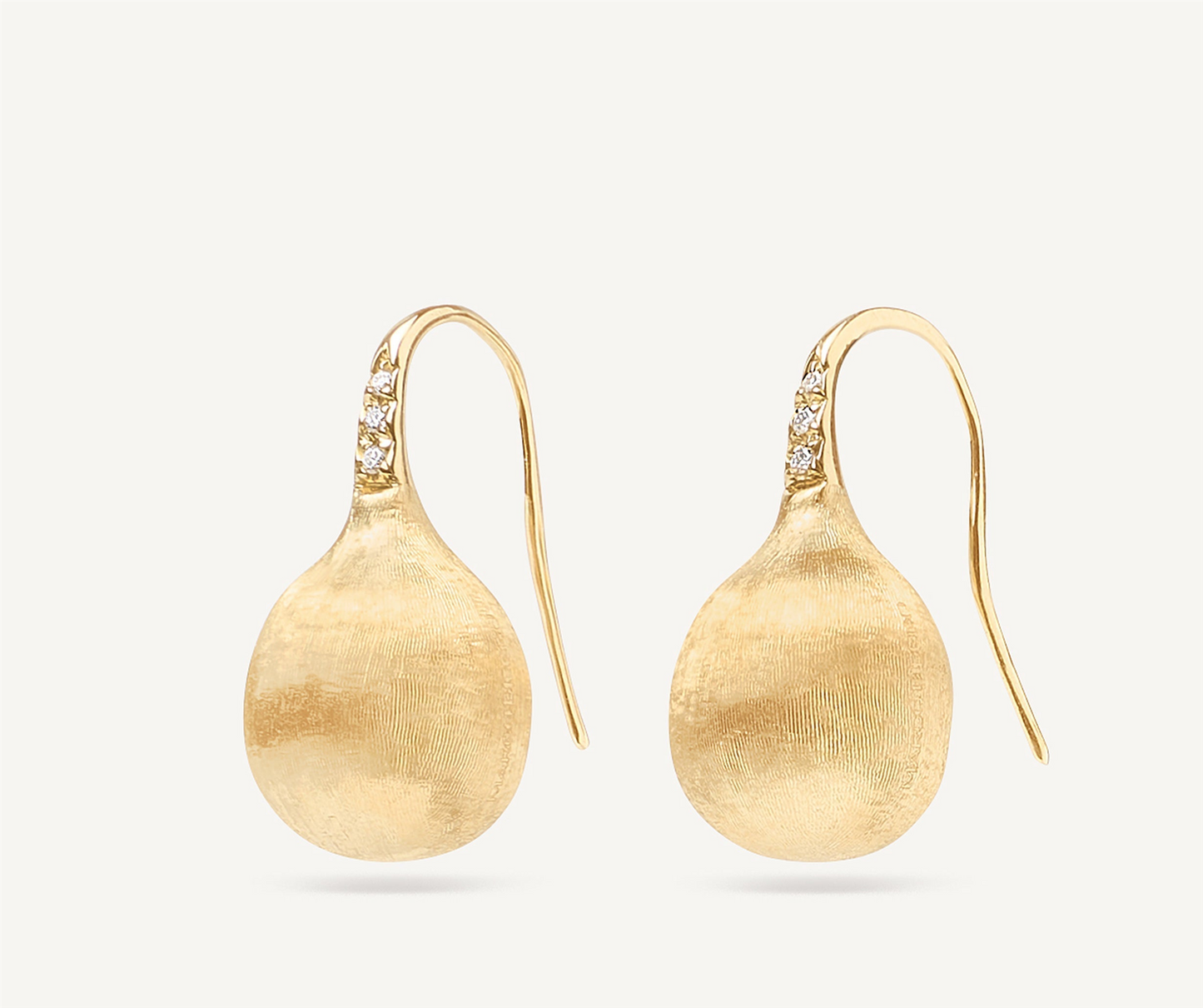 Marco Bicego Africa Drop Bead Diamond Earrings