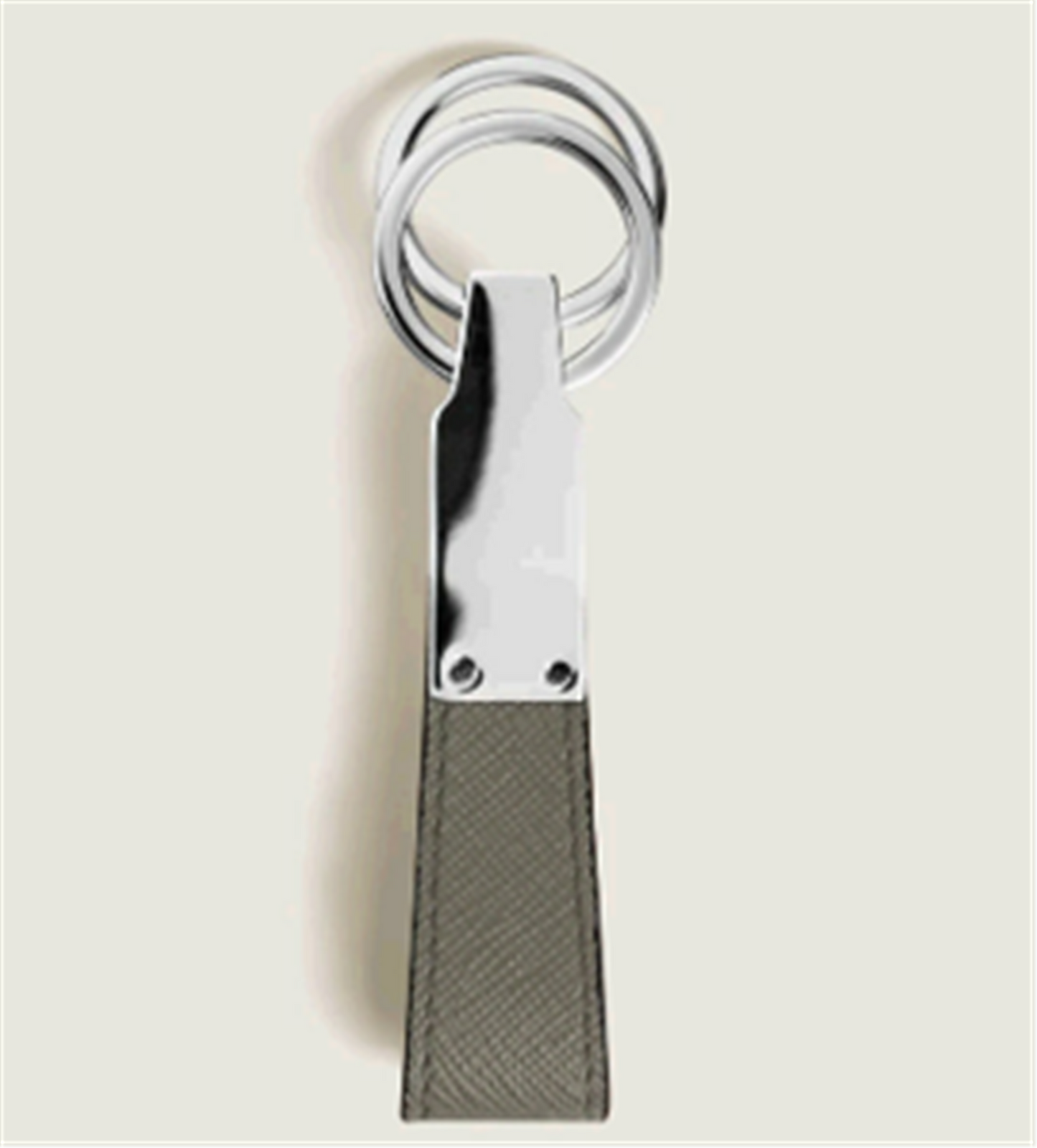 Montblanc Sartorial Loop Key Fob in Medium Grey