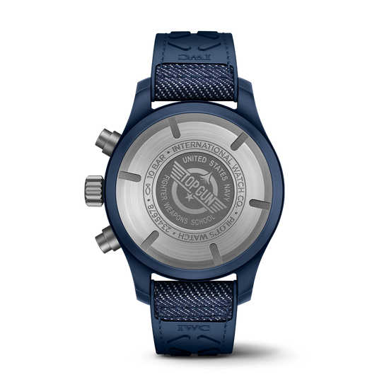 IWC Schaffhausen Pilot's Watch Chrono Top Gun 41mm "Oceana" w/ Blue Dial