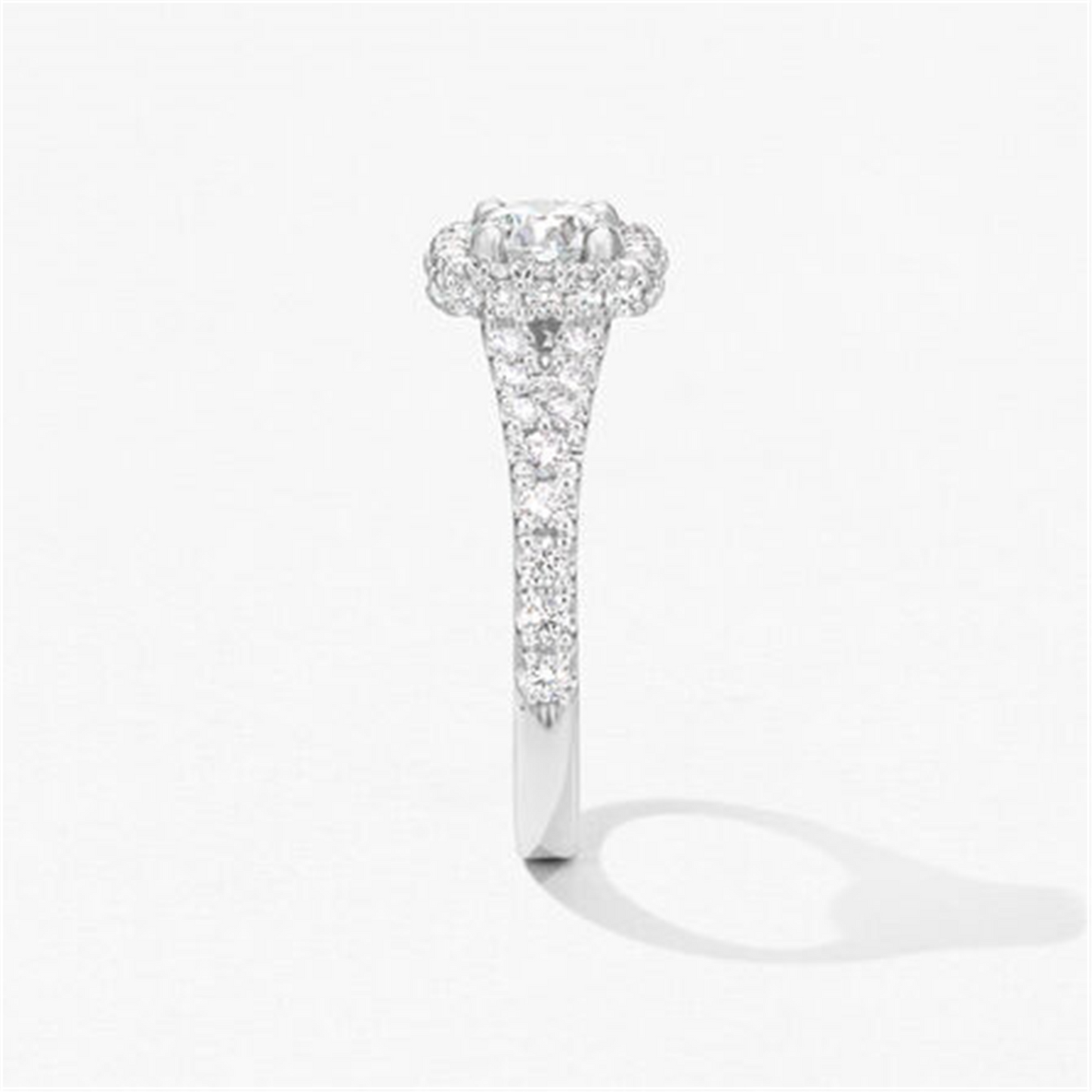 Hearts on Fire Platinum 1/2ct Acclaim Solitaire Complete Diamond Engagement Ring