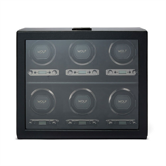 WOLF British Racing 6 Piece Watch Winder