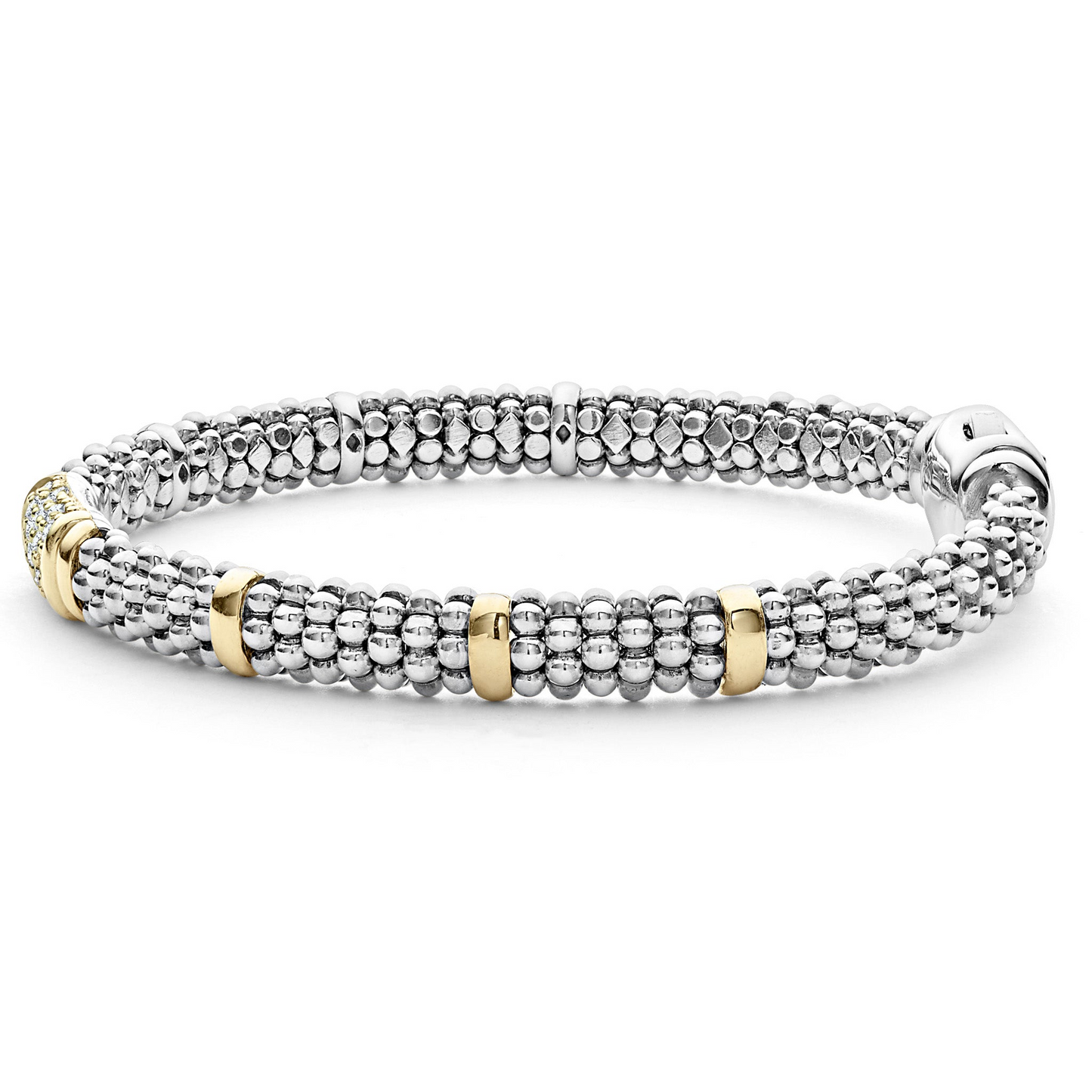 Lagos Diamond Caviar Bracelet