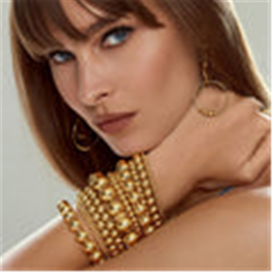 Lagos 18k Gold Bead Bracelet