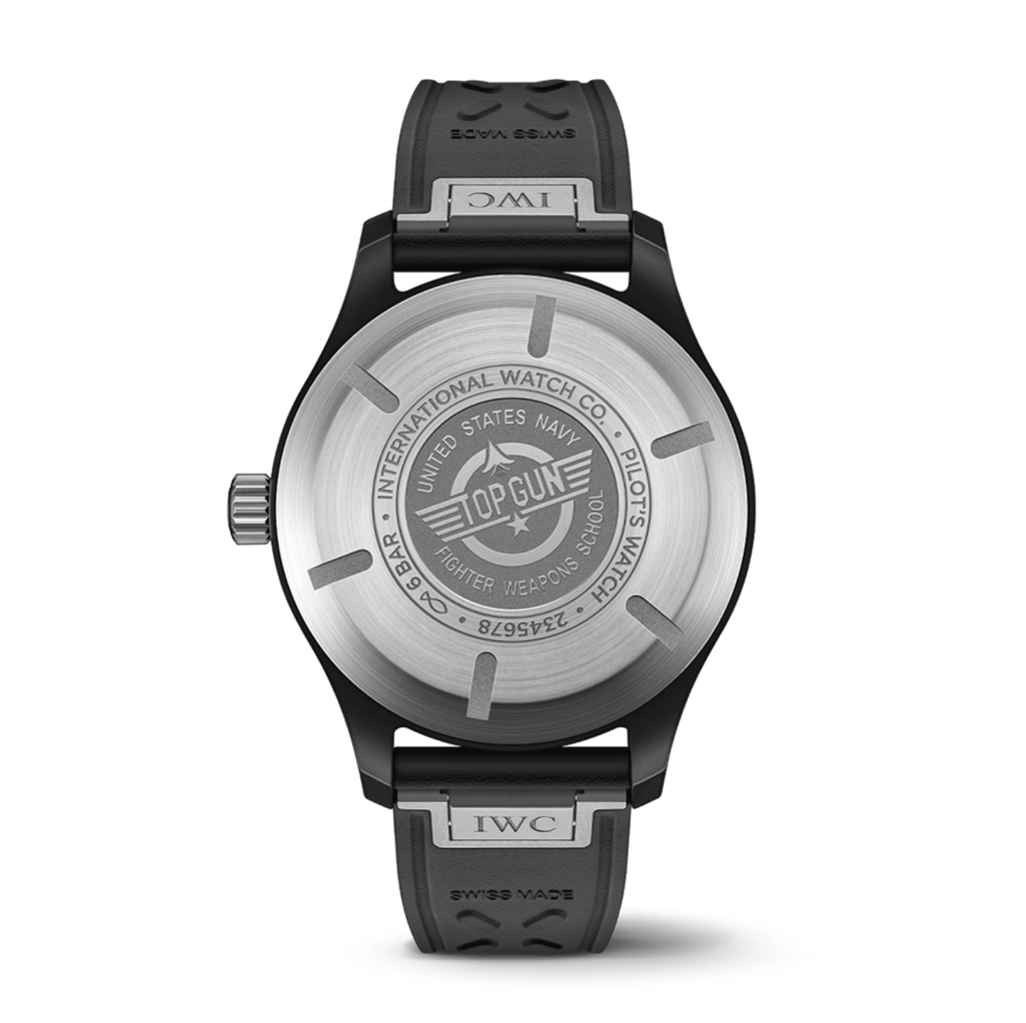 IWC Shaffhausen Pilot's Watch Automatic Top Gun 41mm w/ Black Dial