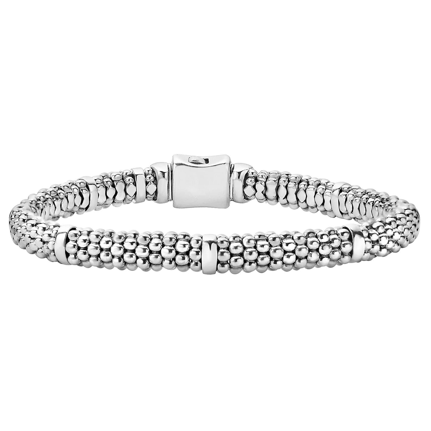 Lagos Sterling Silver Caviar Bracelet