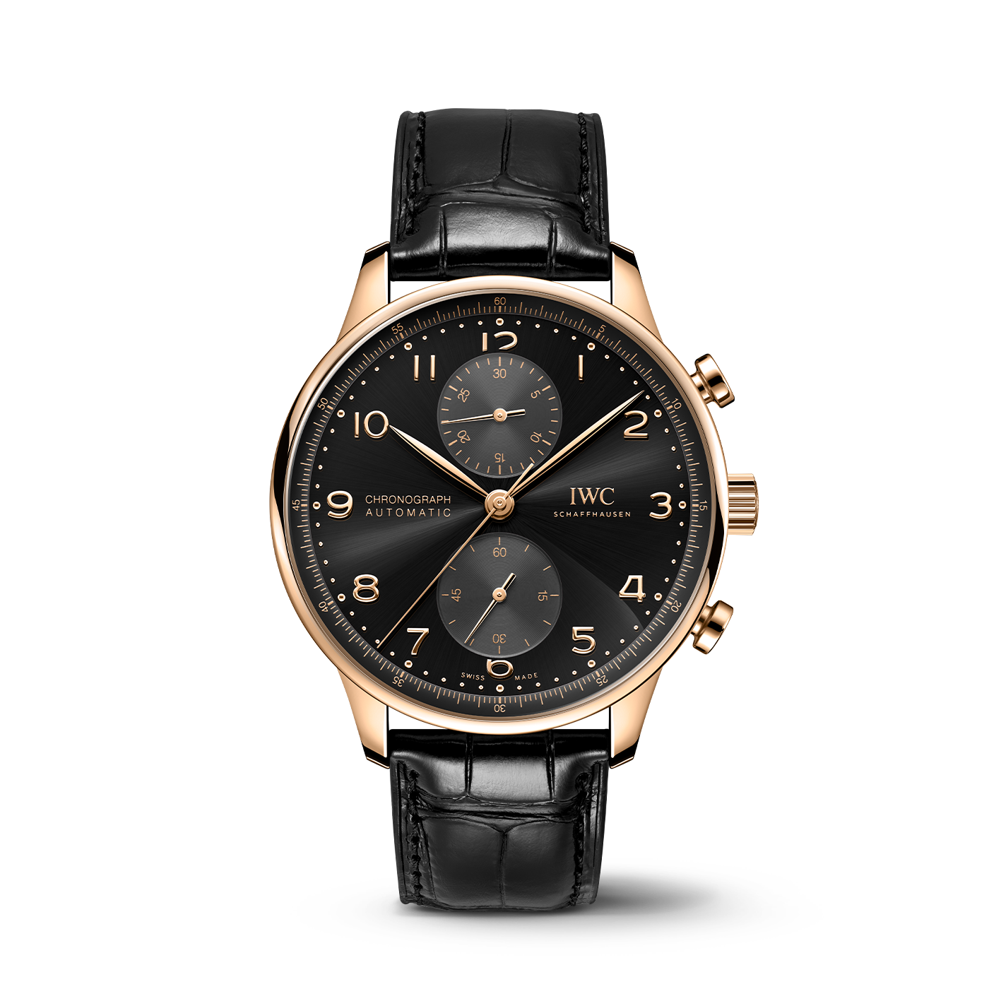 IWC Schaffhausen Portugieser Chronograph - Black