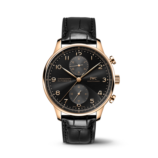 IWC Schaffhausen Portugieser Chronograph - Black