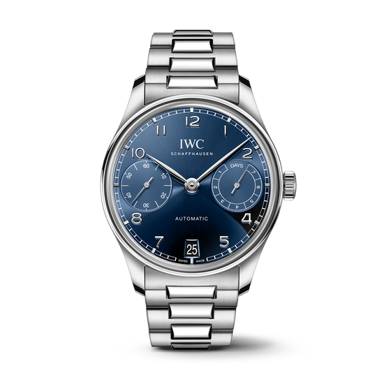 IWC Schaffhausen Portugieser Automatic 42 - Blue Dial