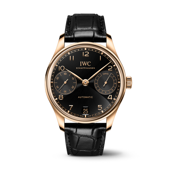 IWC Schaffhausen Portugieser Automatic 42 - Black & Gold