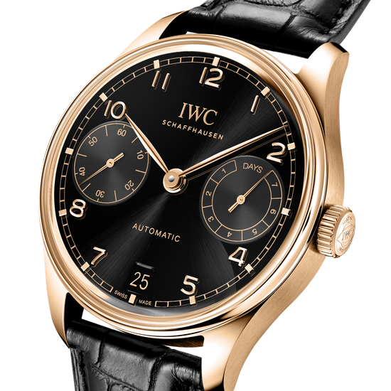 IWC Schaffhausen Portugieser Automatic 42 - Black & Gold