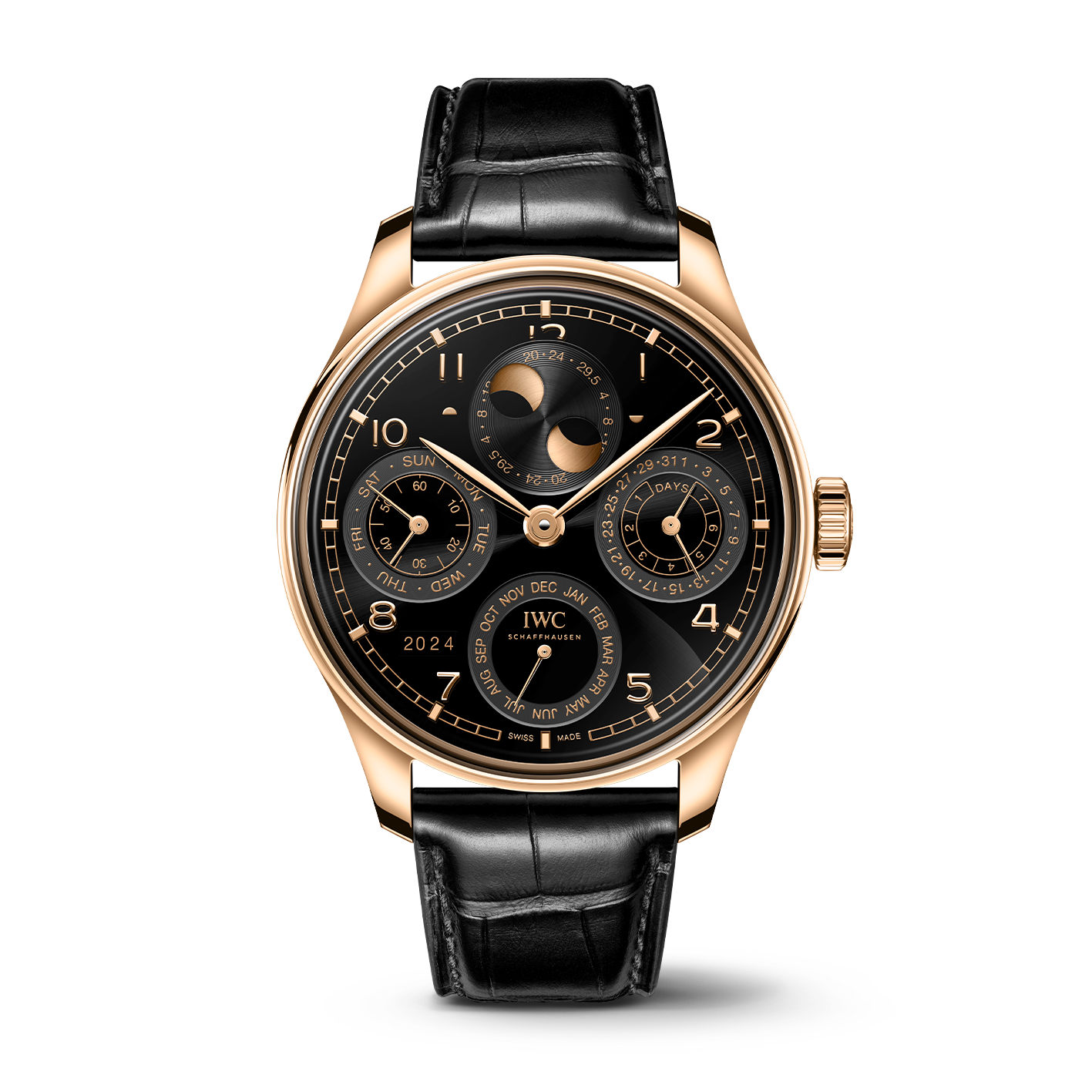 IWC Schaffhausen Portugieser Perpetual Calendar 44 - Black & Gold