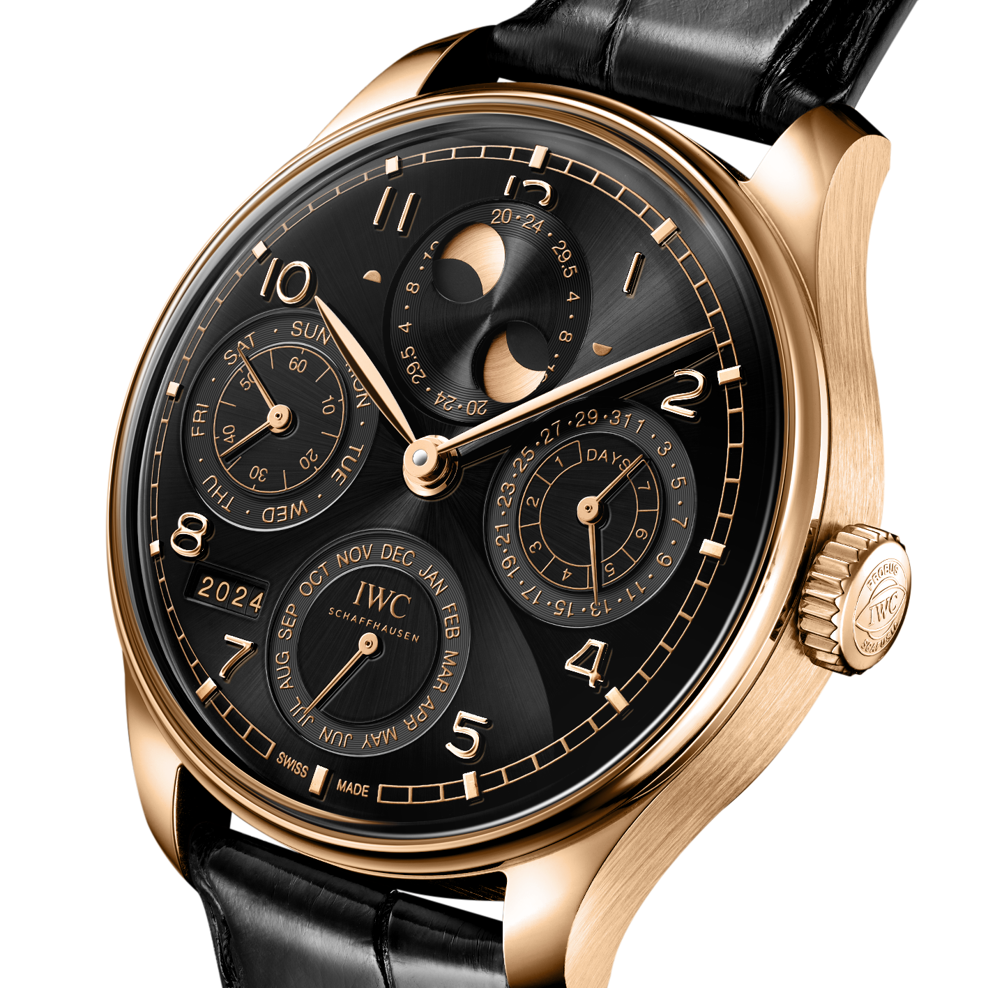 IWC Schaffhausen Portugieser Perpetual Calendar 44 - Black & Gold