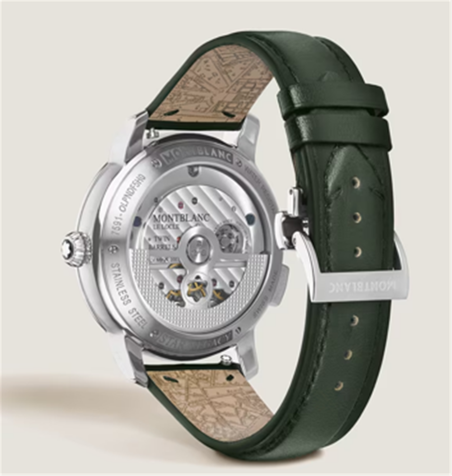 Montblanc Star Legacy Nicolas Rieussec Chronograph Green Dial Watch - 43 MM