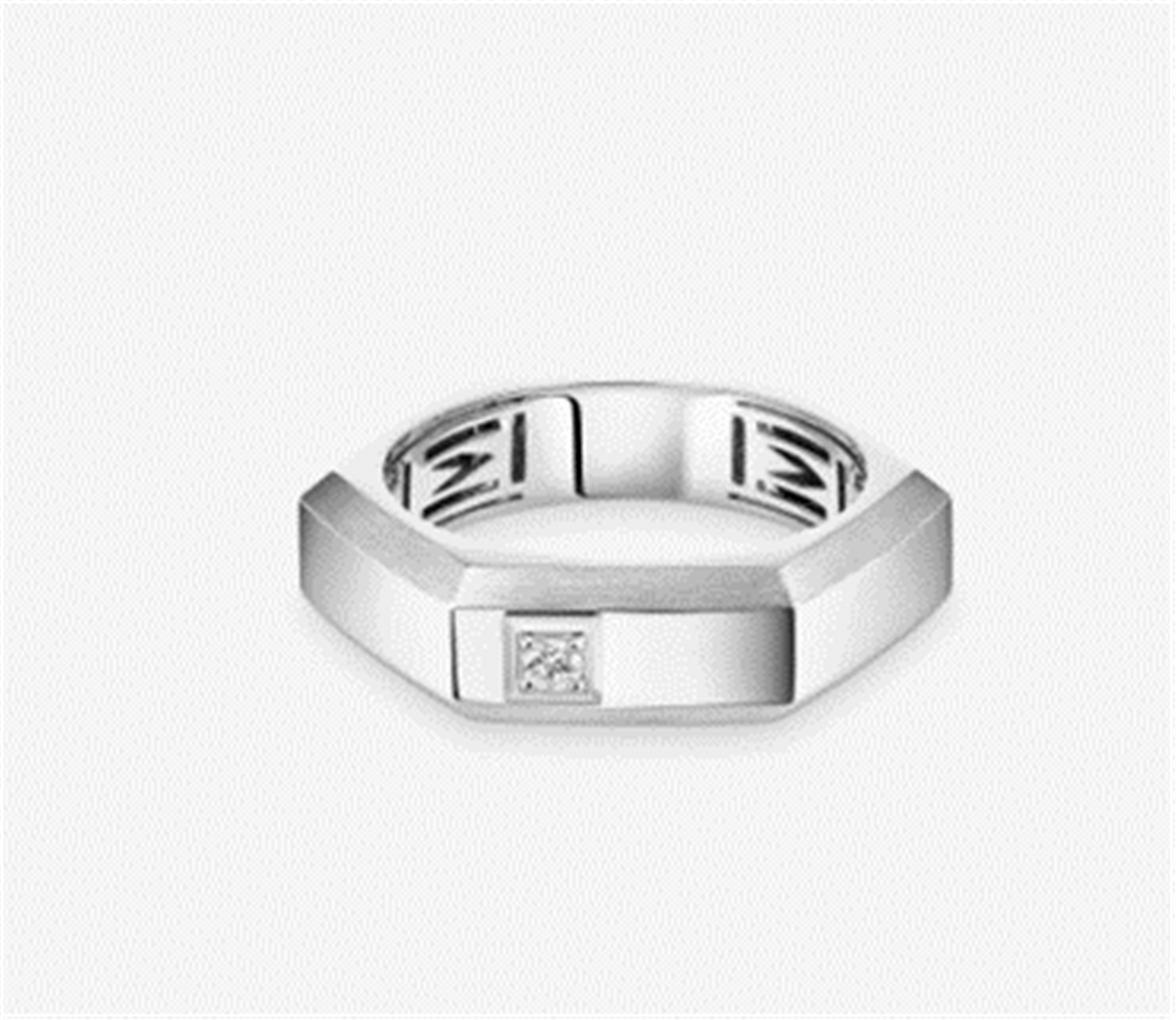 Messika Moderniste Diamond Ring, Medium in 18k White Gold