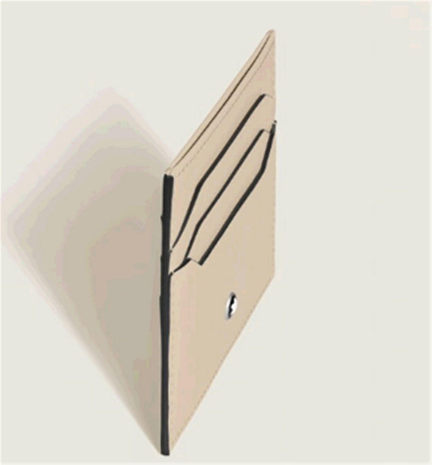 Montblanc Meisterstück 6cc Card Holder in Cloudy Beige